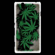 Coque Sony Xperia C4 Feuilles de cannabis 50