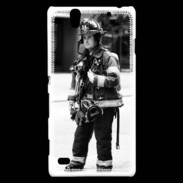 Coque Sony Xperia C4 Un pompier à New York PR 10