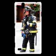 Coque Sony Xperia C4 Un pompier à New York PR 20