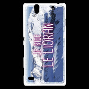 Coque Sony Xperia C4 Je ride Le Lioran ZG