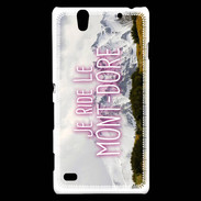 Coque Sony Xperia C4 Je ride Le Mont Dore ZG