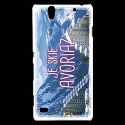 Coque Sony Xperia C4 Je skie Avoriaz ZG
