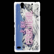 Coque Sony Xperia C4 Je skie Courchevel ZG