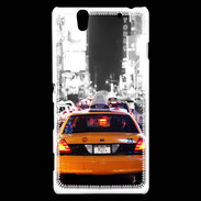 Coque Sony Xperia C4 Vue d'un taxi à New York PR 10