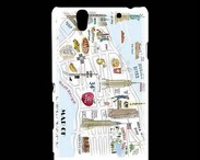 Coque Sony Xperia C4 Plan de ville de New York