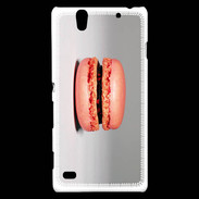 Coque Sony Xperia C4 Macaron orange PR