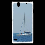 Coque Sony Xperia C4 Coque Catamaran mer des Caraibes