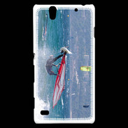 Coque Sony Xperia C4 DP Planche à voile en mer