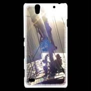 Coque Sony Xperia C4 DP Voilier face au soleil