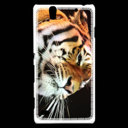 Coque Sony Xperia C4 Portrait de tigre PB 3