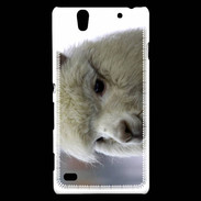 Coque Sony Xperia C4 portrait de lama PB 1