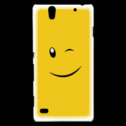 Coque Sony Xperia C4 smiley 1