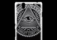Coque Sony Xperia C4 All Seeing Eye Vector