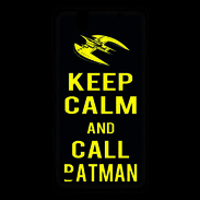Coque Sony Xperia C4 Keep Calm Call Batman Noir