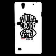Coque Sony Xperia C4 Adishatz Humour Meuse