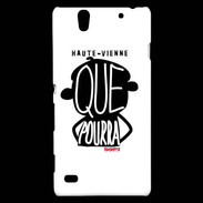 Coque Sony Xperia C4 Adishatz Humour Haute Vienne