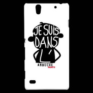 Coque Sony Xperia C4 Adishatz Humour Ardèche