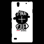 Coque Sony Xperia C4 Adishatz Humour Marne