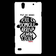 Coque Sony Xperia C4 Adishatz Humour Puy de Dome