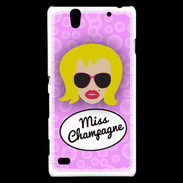 Coque Sony Xperia C4 Miss Champagne Blonde