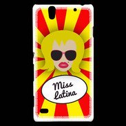Coque Sony Xperia C4 Miss Latina Blonde