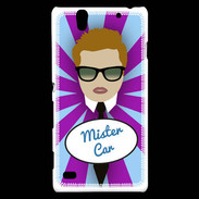 Coque Sony Xperia C4 Mister Car Roux