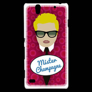 Coque Sony Xperia C4 Mister Champagne Blond