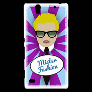 Coque Sony Xperia C4 Mister Fashion Blond
