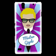 Coque Sony Xperia C4 Mister Gigolo Blond