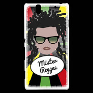 Coque Sony Xperia C4 Mister Reggae Blanc