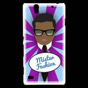 Coque Sony Xperia C4 Mister Fashion Black