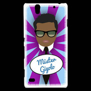 Coque Sony Xperia C4 Mister Gigolo Black