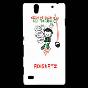 Coque Sony Xperia C4 Adishatz Leçon de rugby