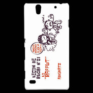 Coque Sony Xperia C4 Adishatz Raffut au rugby