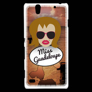 Coque Sony Xperia C4 Miss Guadeloupe Rousse