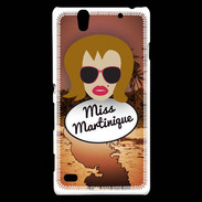 Coque Sony Xperia C4 Miss Martinique Rousse