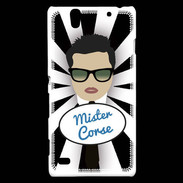 Coque Sony Xperia C4 Mister Corse Brun