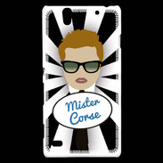 Coque Sony Xperia C4 Mister Corse Roux