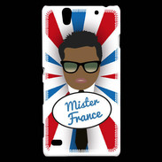 Coque Sony Xperia C4 Mister France Black