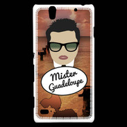 Coque Sony Xperia C4 Mister Guadeloupe Brun