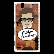 Coque Sony Xperia C4 Mister Guadeloupe Chatain
