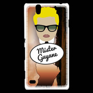 Coque Sony Xperia C4 Mister Guyane Blond