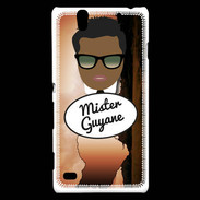 Coque Sony Xperia C4 Mister Guyane Black