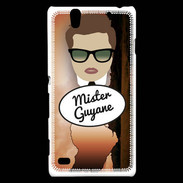 Coque Sony Xperia C4 Mister Guyane Chatain