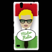 Coque Sony Xperia C4 Mister Italie Blond