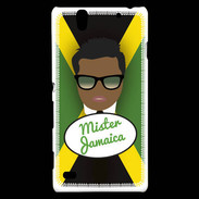 Coque Sony Xperia C4 Mister Jamaica Black
