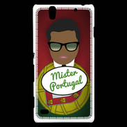 Coque Sony Xperia C4 Mister Portugal Black