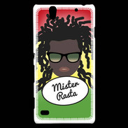 Coque Sony Xperia C4 Mister Rasta Black