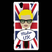 Coque Sony Xperia C4 Mister UK Blond
