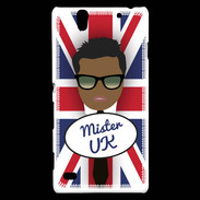 Coque Sony Xperia C4 Mister UK Black